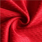 Blank Polyester Strik Stof